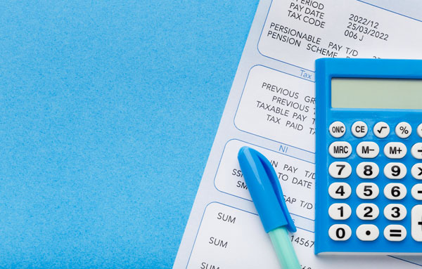 top-view-accounts-concept